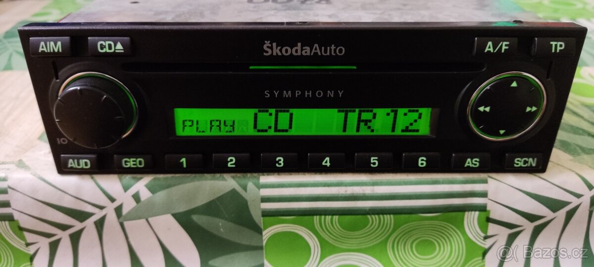 Originální autorádio SKODA Symphony CD Octavia - 3