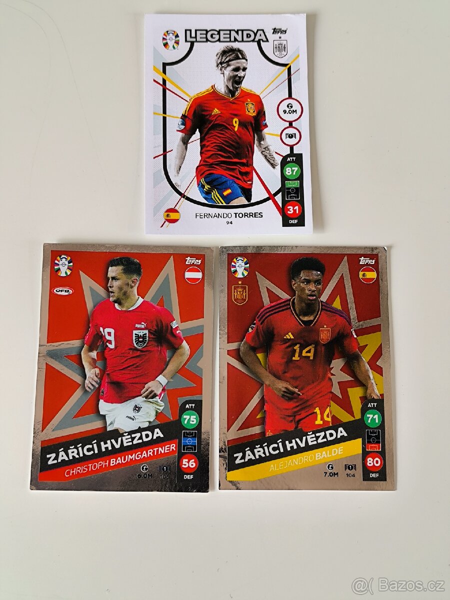 Fotbalové kartičky Lidl - UEFA Euro 2024, Topps - 3