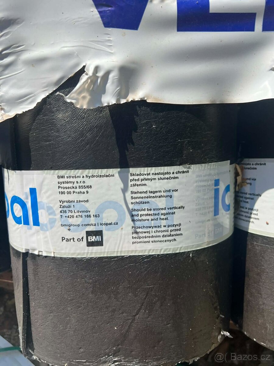 Prodám asfaltový pás elastobit gg40 - 3