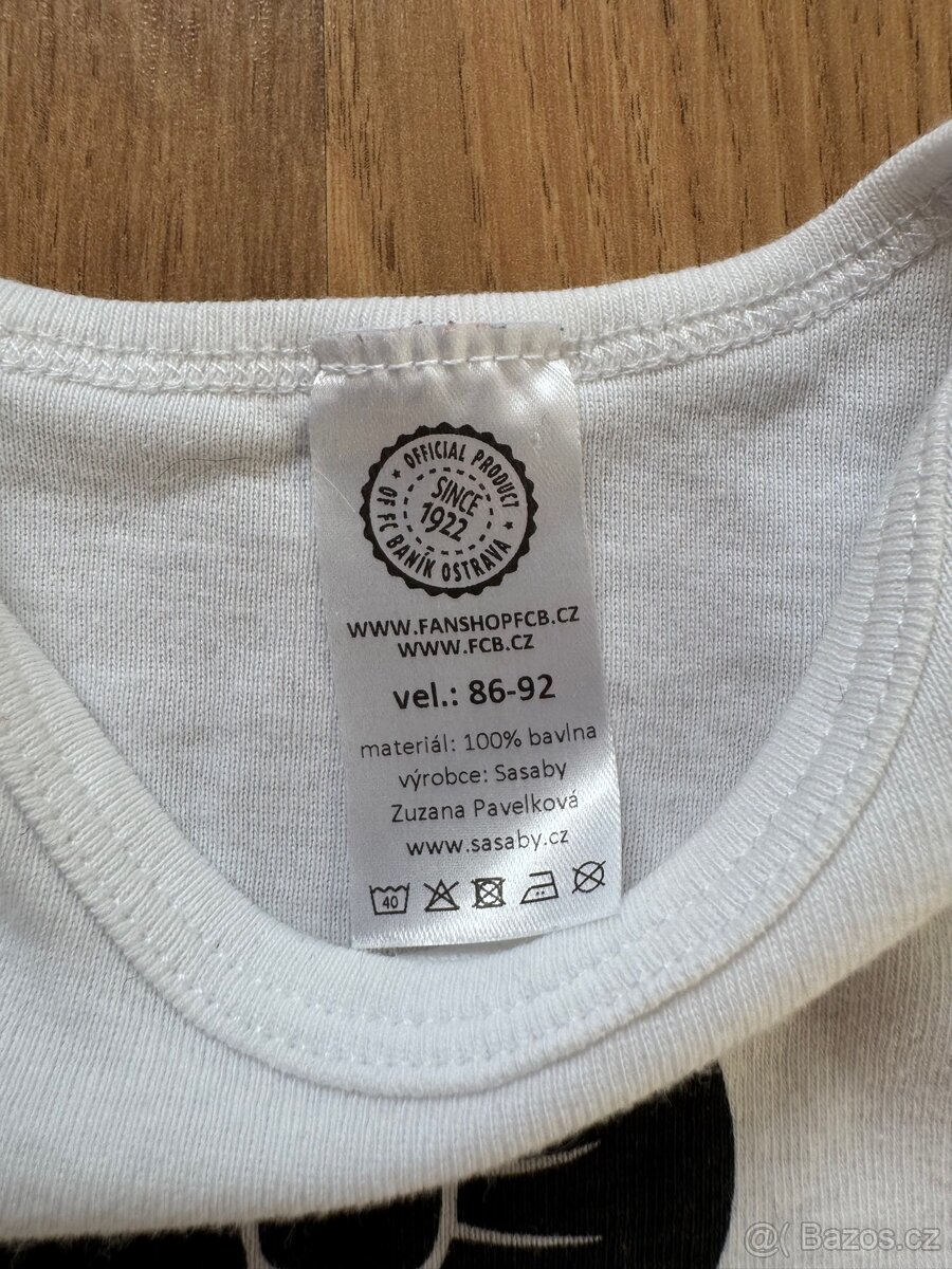 Dětské body Baník Ostrava (vel. 86/92) - 3