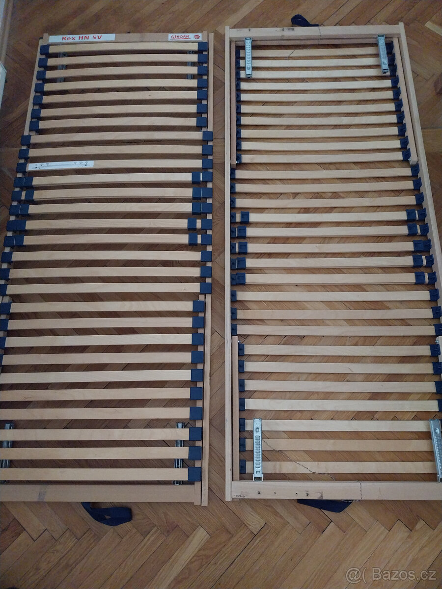 Polohovatelné rošty do postele 80x200 - 3