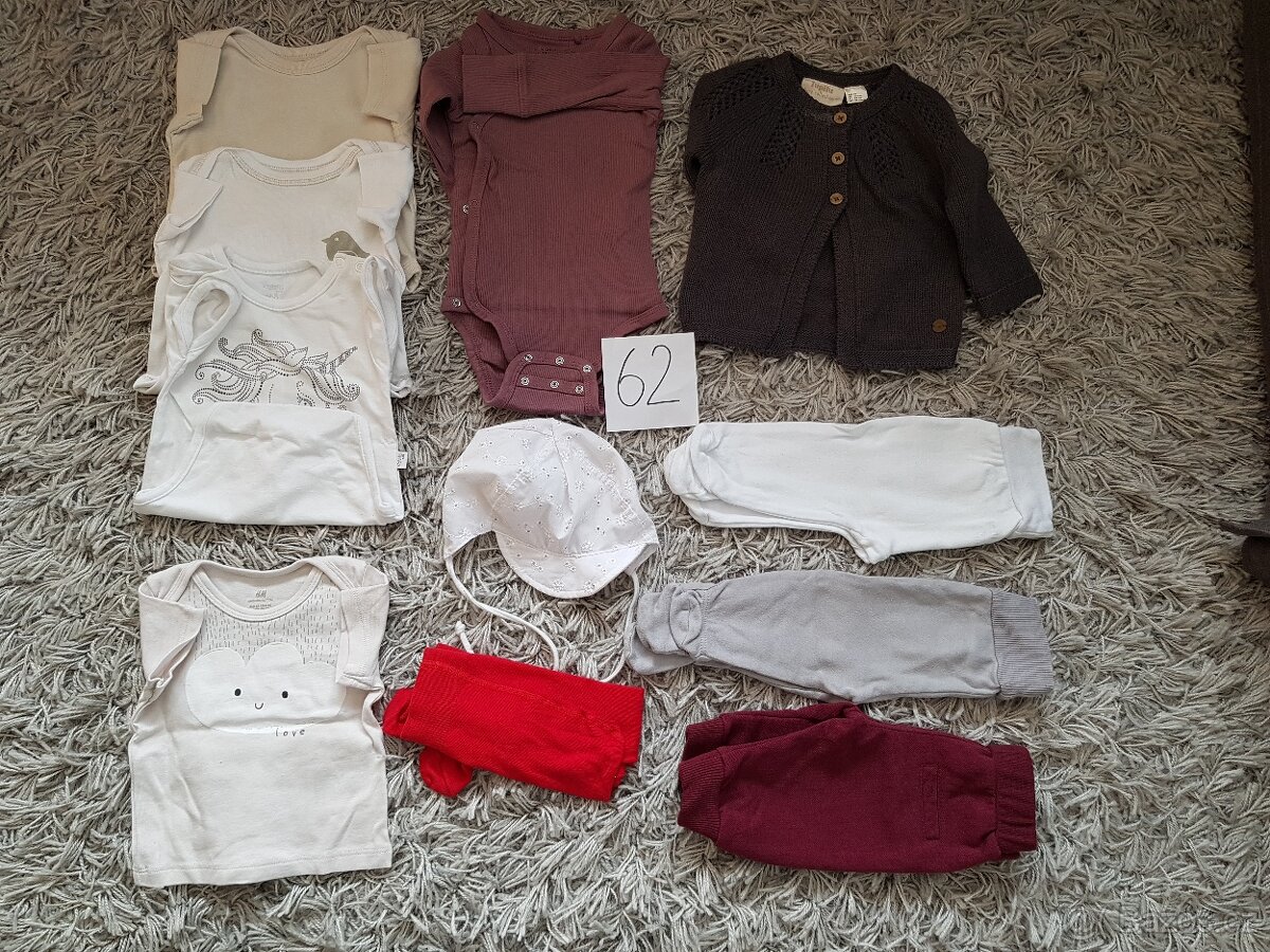 Oblečení vel. 62, holka - 3