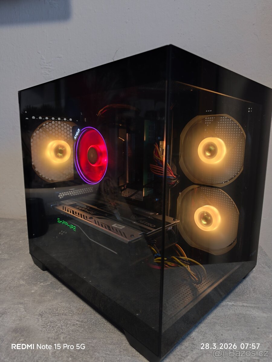 Herní PC Ryzen 5 5600G / RX 480 8GB / SSD - 3