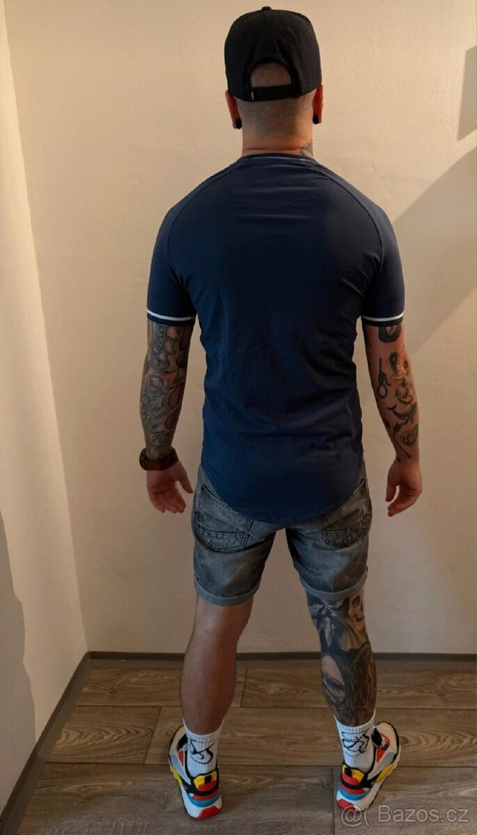 Triko Siksilk modré - 3