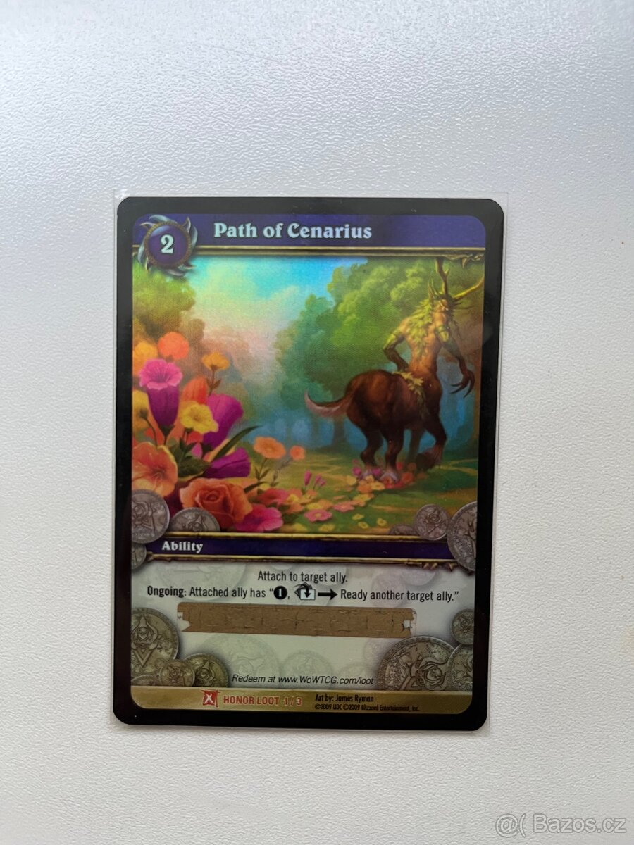 Warcraft TCG 2x Loot cards - 3