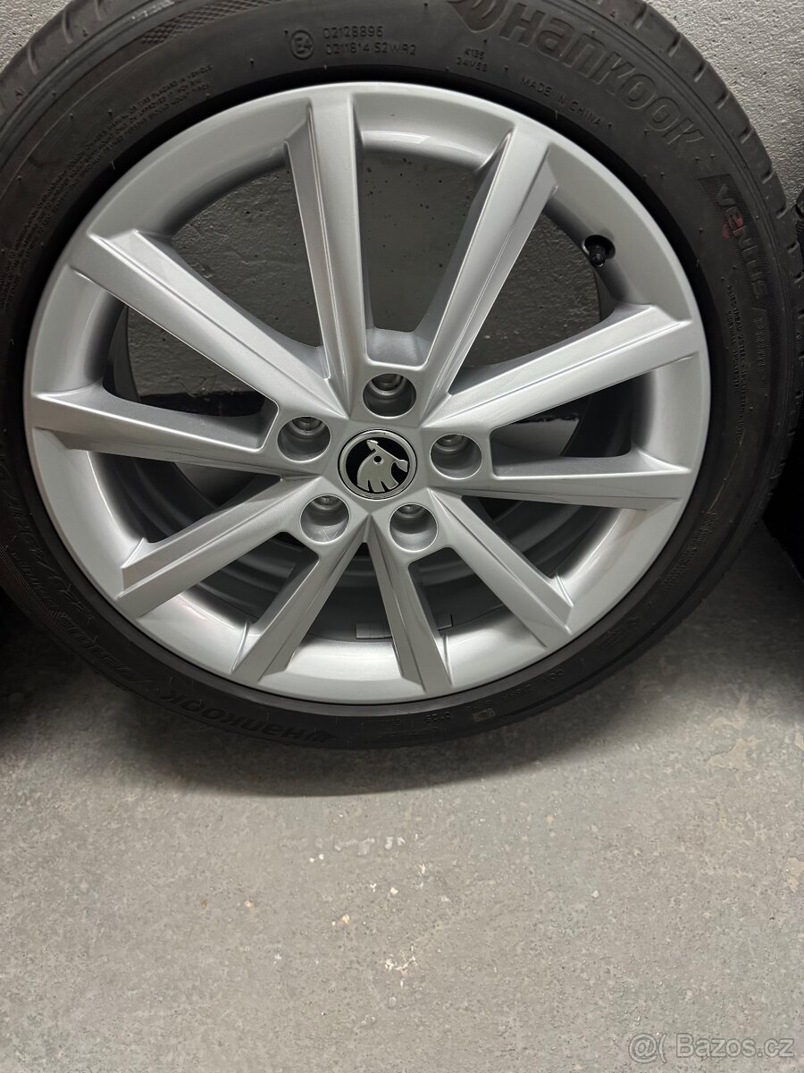 17" alu kola Teron - OCTAVIA 3 Zánovní - LETNí - 3