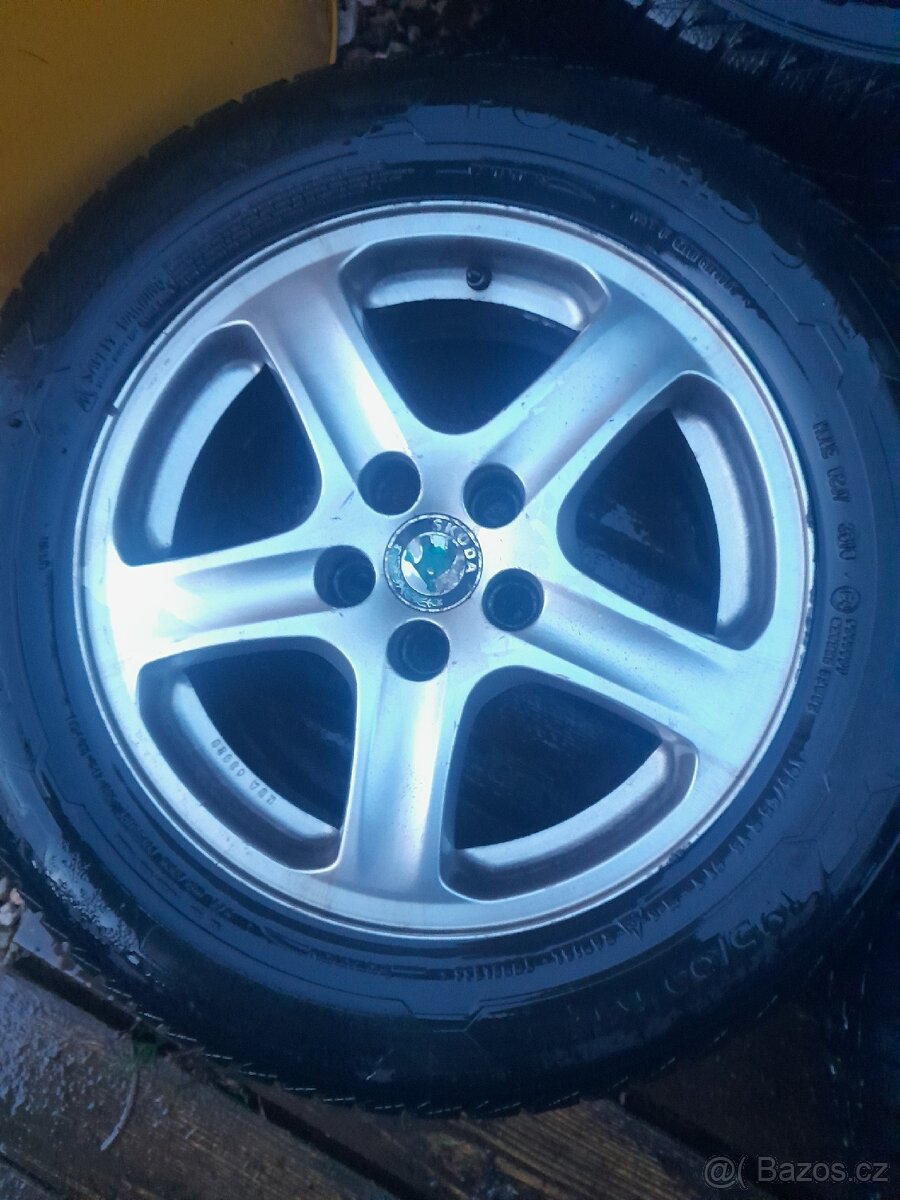 Zimní sada alu kol Octavia 1 - 3