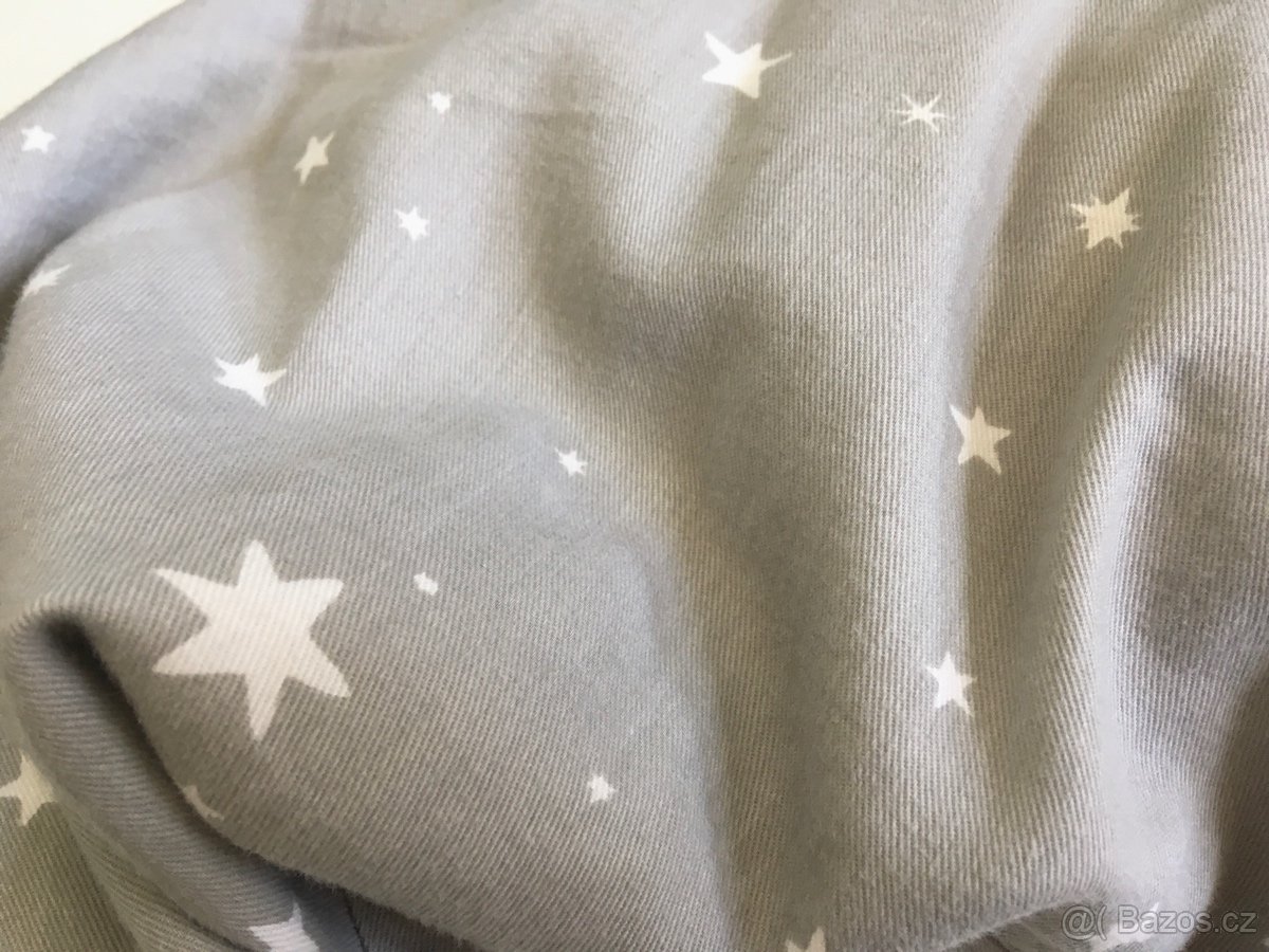 Medela těhotenský a kojicí polštář šedý s hvězdičkami - 3