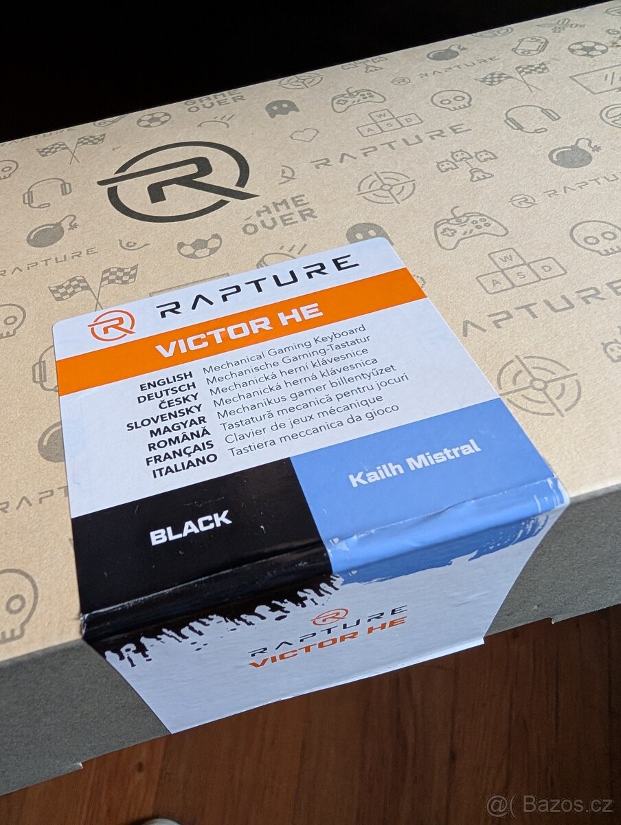 Herní podsvícená klávesnice Rapture Victor HE NOVÁ - 3