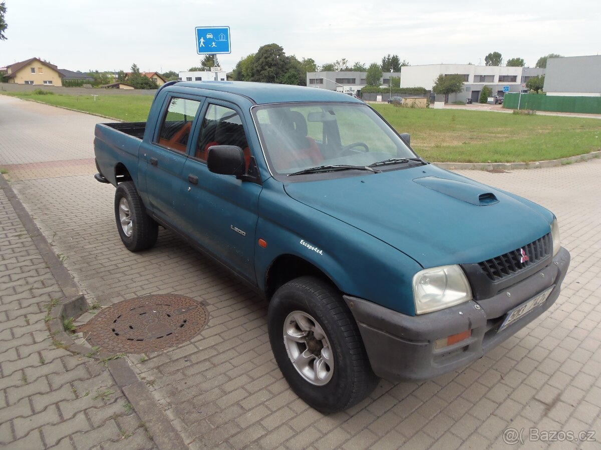 Mitsubishi L200 2.5 TD 4x4 redukce taž. 2.7 t - 3