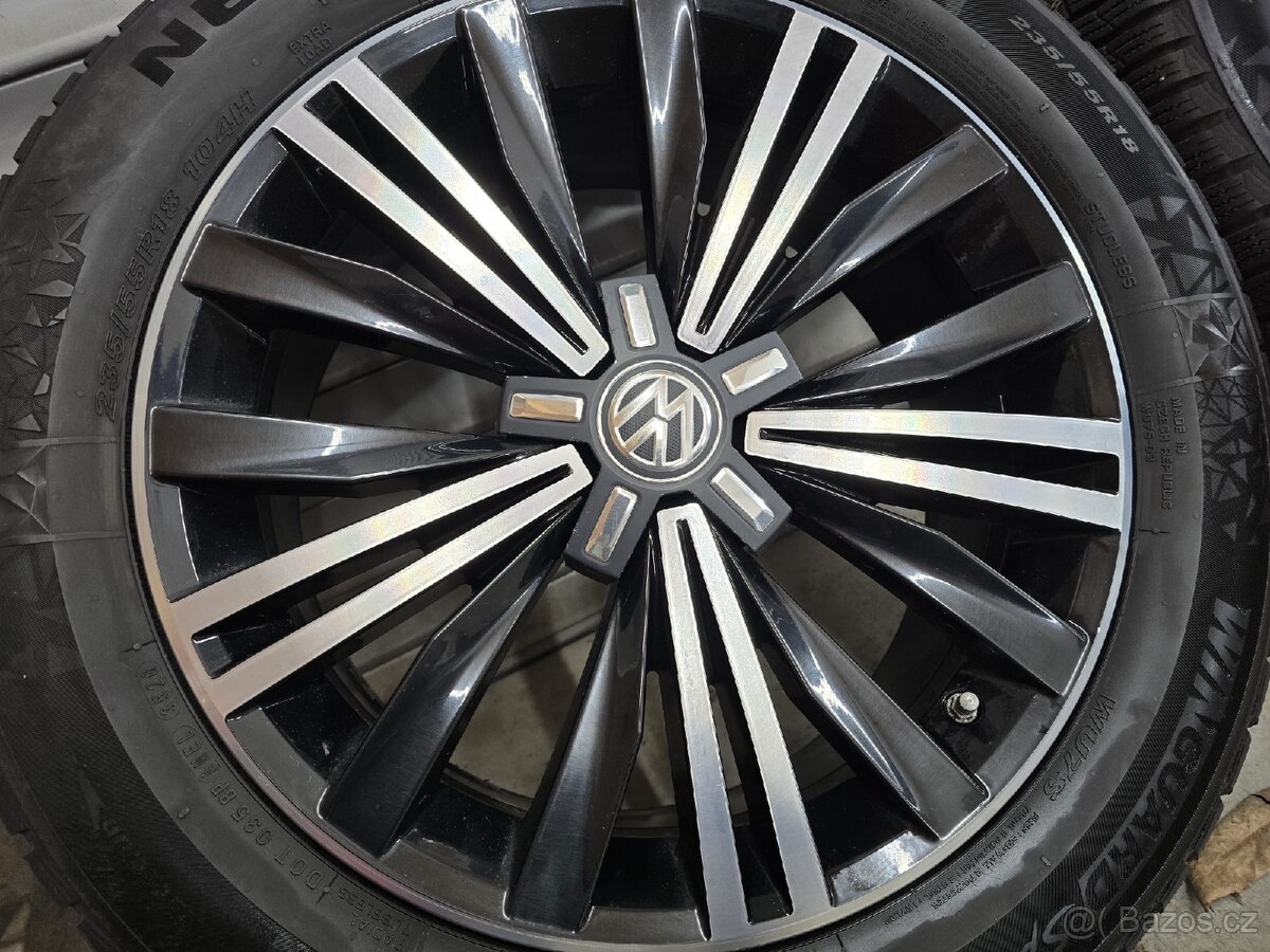 Zimní sada ALU kol Volkswagen Tiguan R-line r18 - 3