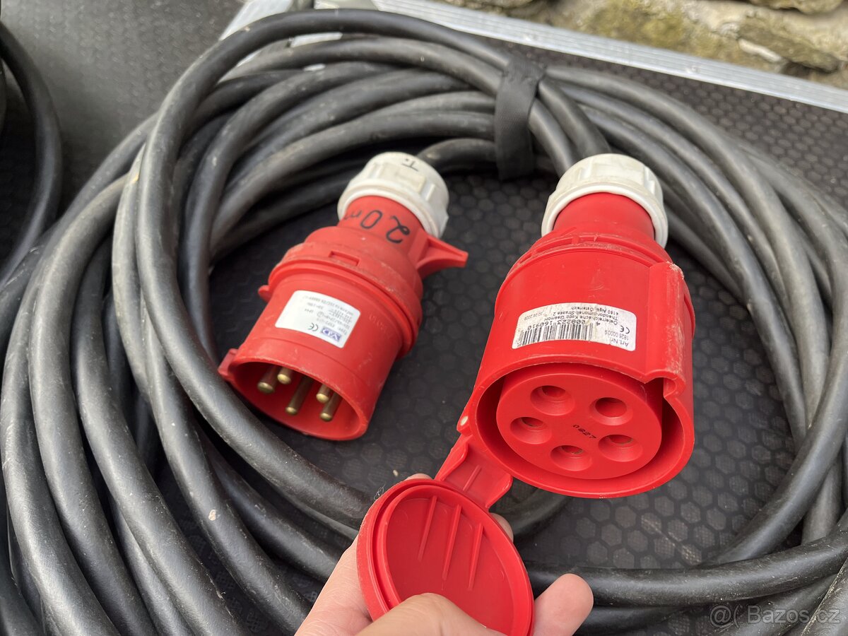 400V kabely 5G2,5mm2 9M 34M - 3