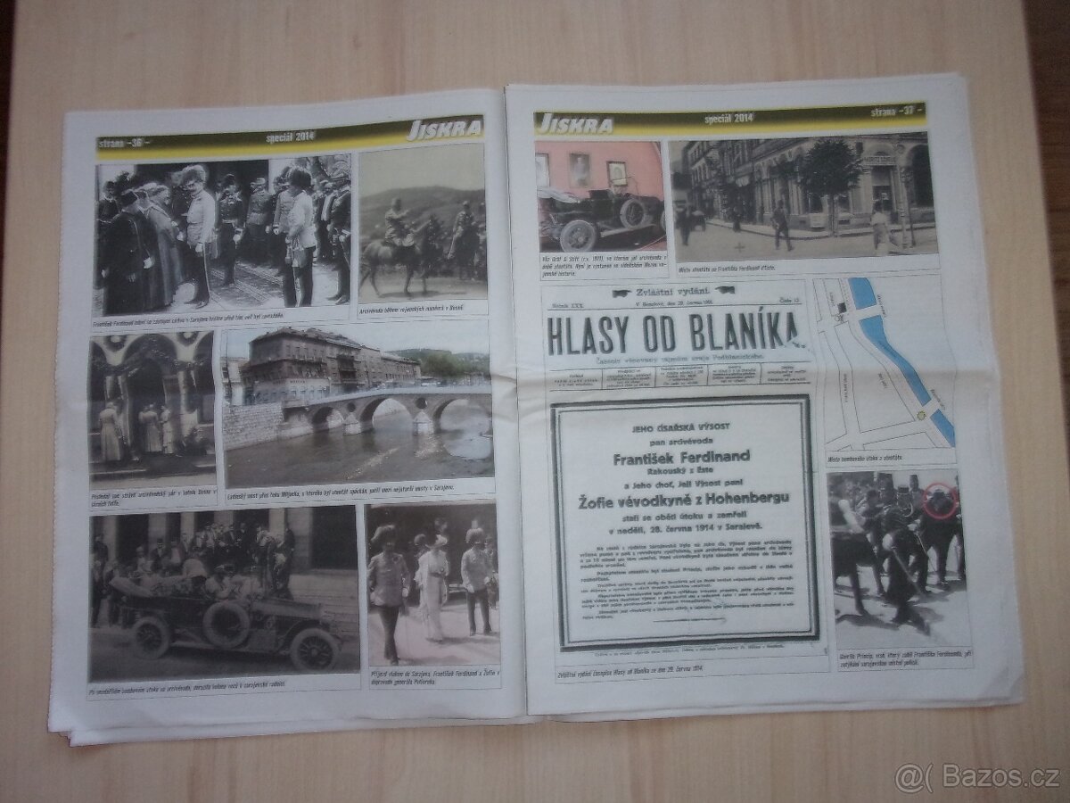 SARAJEVSKÝ ATENTÁT - CÍSAŘ FRANTIŠEK FERDINAND - 3