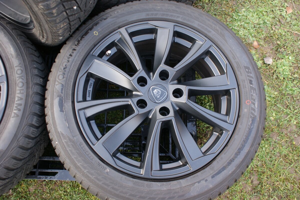 krasna cerna matna Aluett R17 VW Seat Audi Skoda zimni pneu - 3