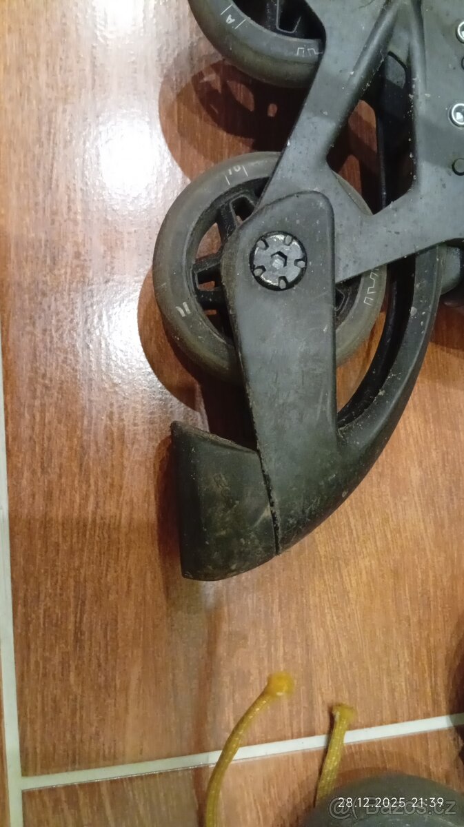 Kolečkové roztahovací brusle - 3