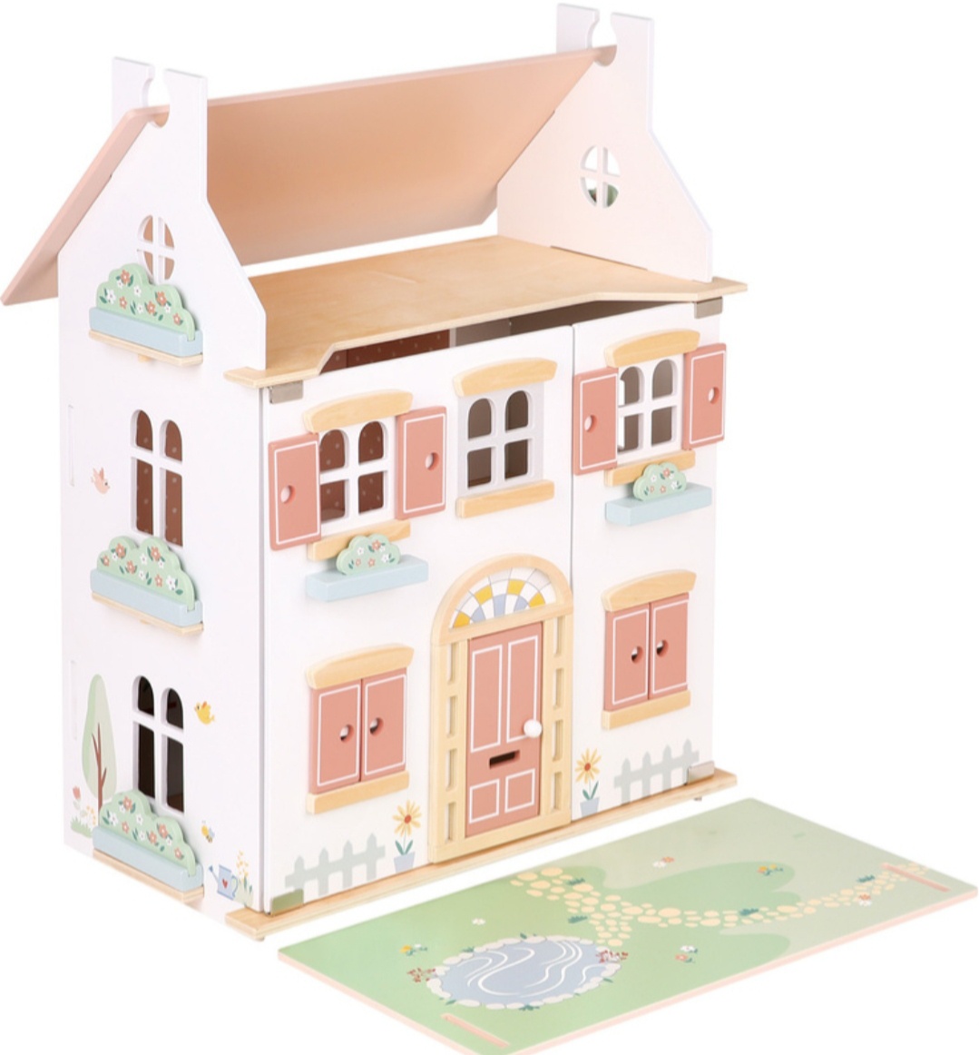 Dřevěný domeček pro panenky - 3