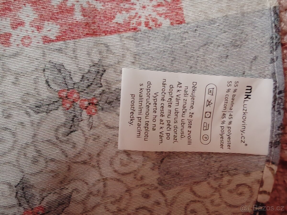 Prodám vánoční ubrusy - 3