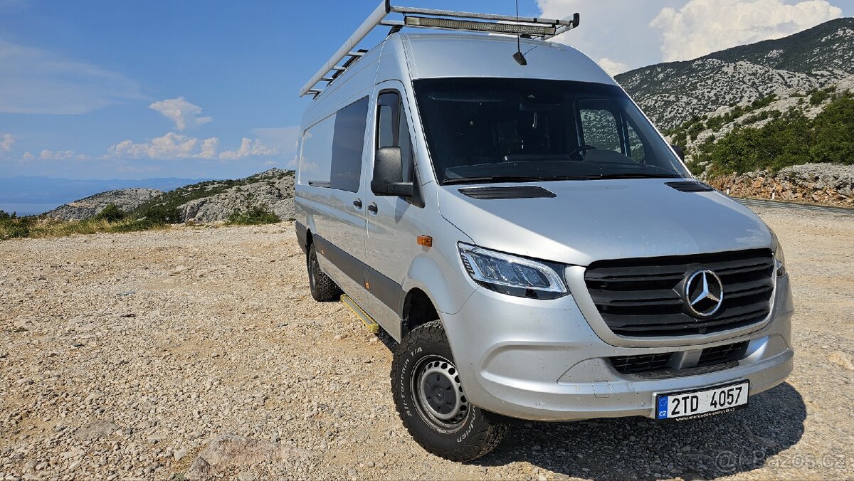Mercedes Benz Sprinter 3,0 - 4x4 automat - 3