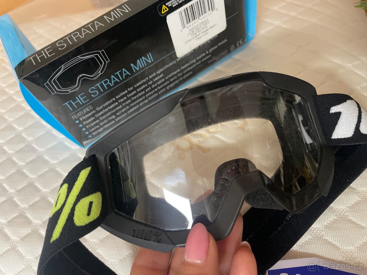 Motokrosové Brýle 100% Strata Mini Dětské 7-10 let - 3