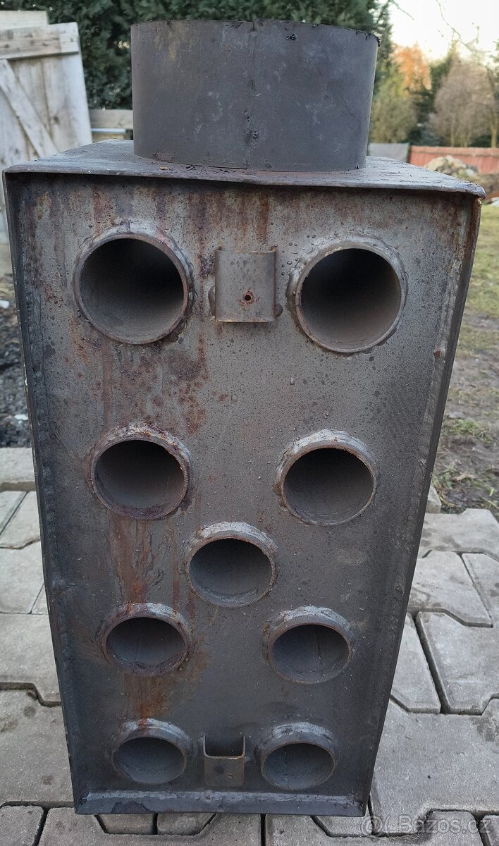 Výměník na krbová kamna - 3