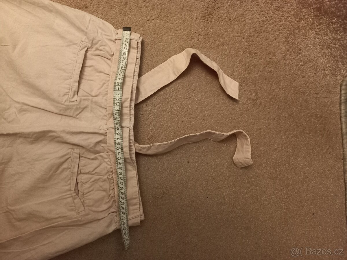 Kalhoty bavlna,len - 3