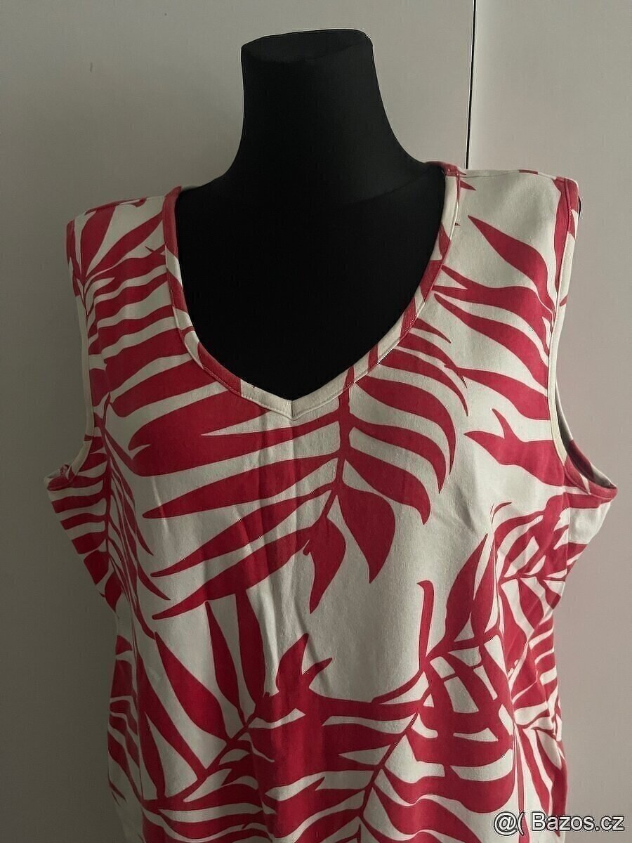 Příjemné šaty bez rukávů vel.XXL/52-54. - 3