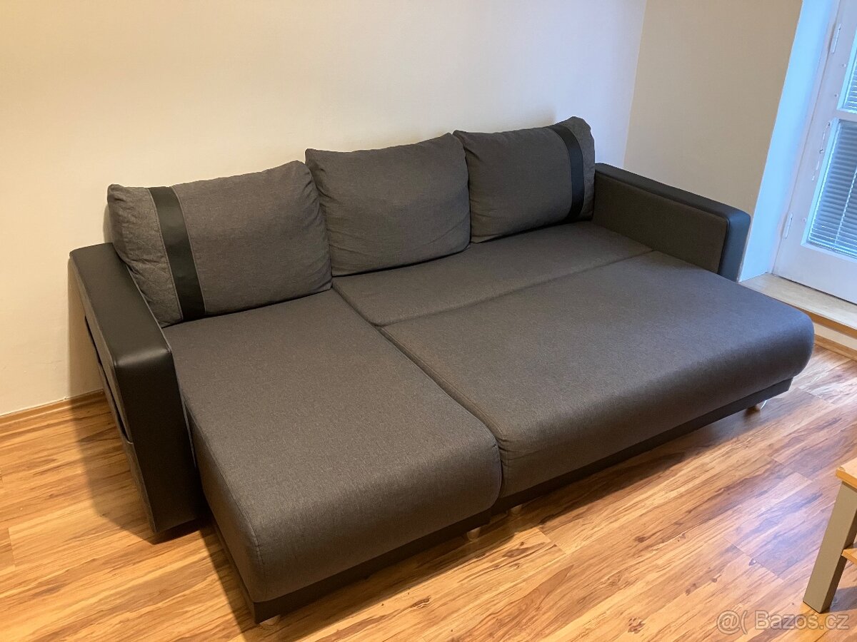 Rozkladaci pohovka + obyvaci stena - 3