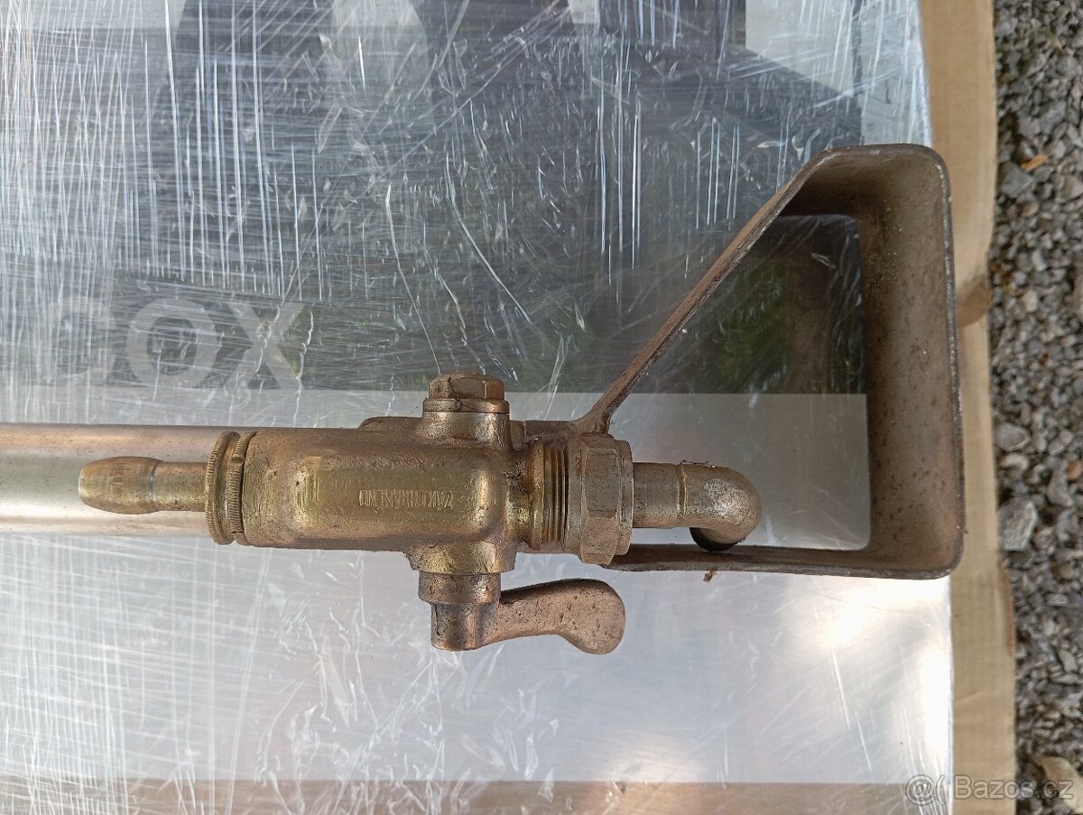 Prodám mosaznou pumpu s 1 čsr, džberovka, originál - 3