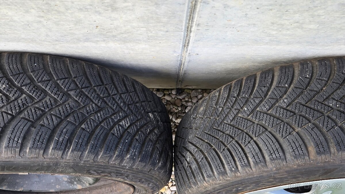205/55/16, 4x Zimni gumy + plech disky + poklice - 3