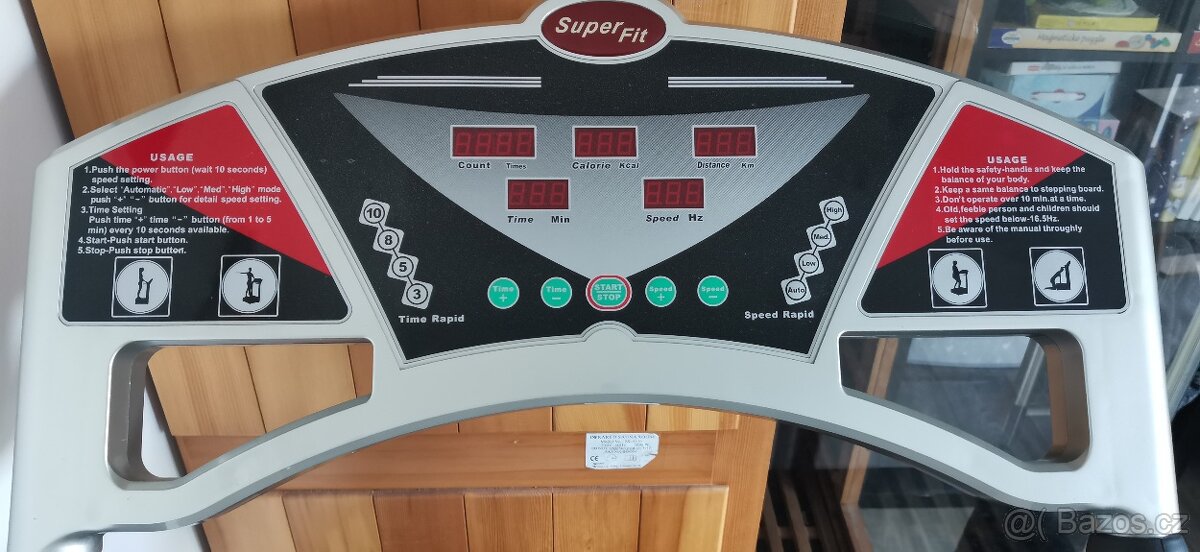 vibrační plošina masážní stroj - 3