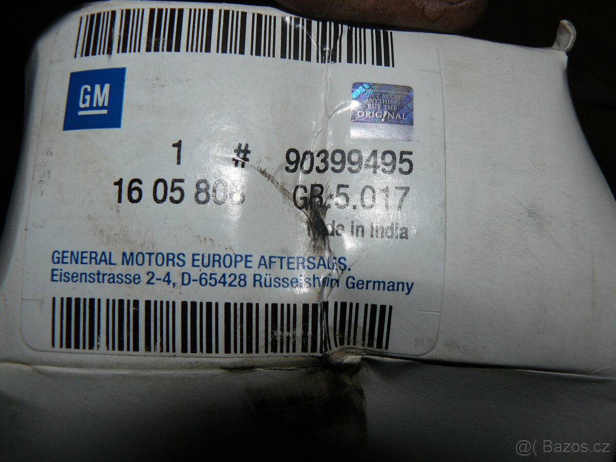 Opel CALIBRA ,vectra, přední brzdy kotouče a desky ORIG NOVE - 3