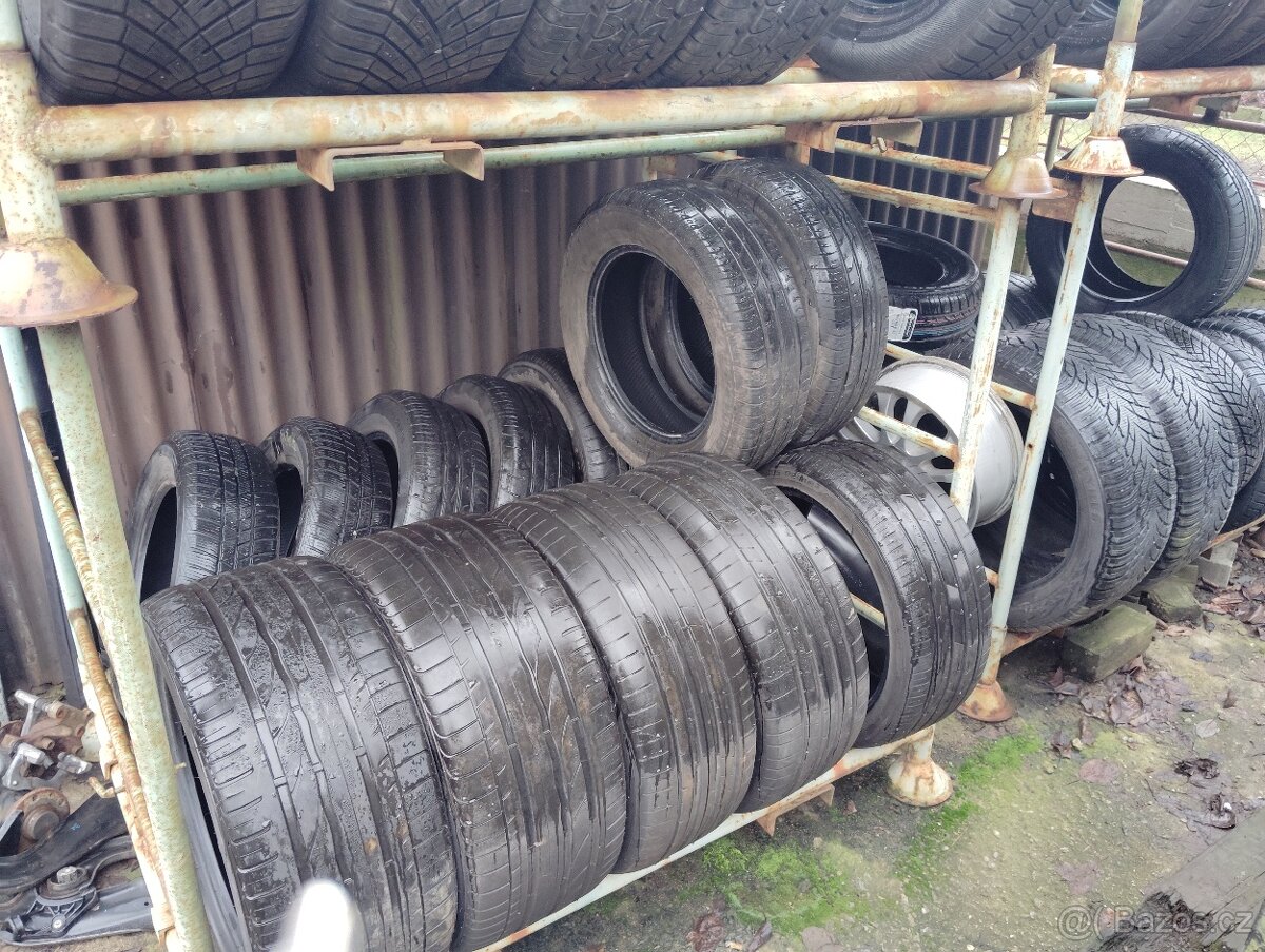 Regál kovový na pneu/ kola - 3