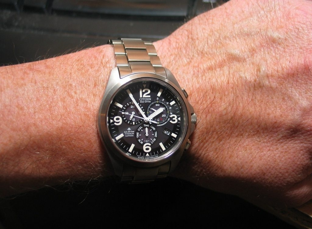 Celotitanové hodinky Citizen Promaster AS4030-59E - 3