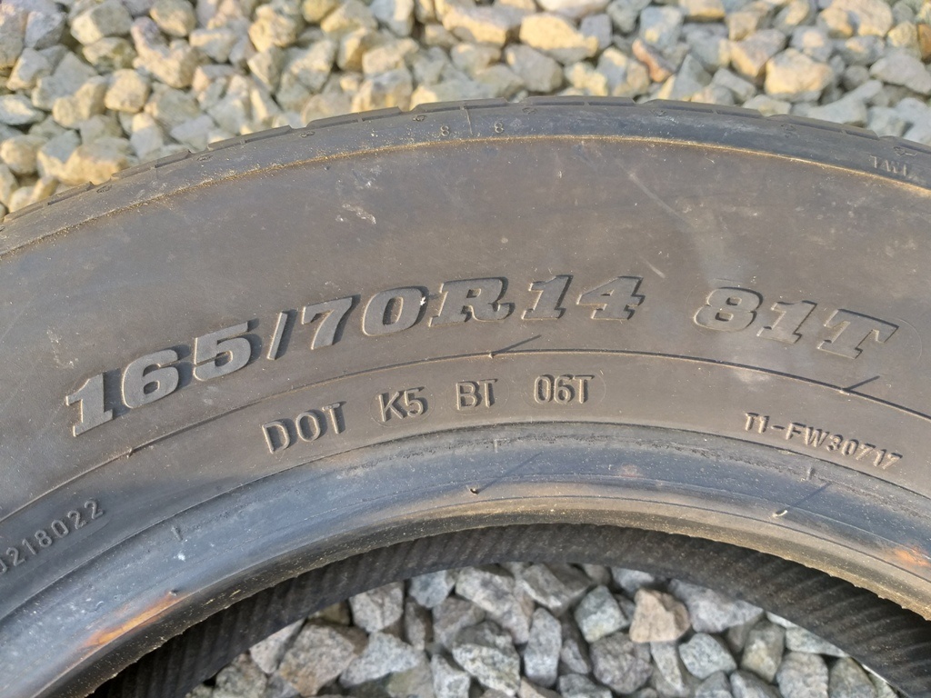 letní pneu 165/70 R14 - 3