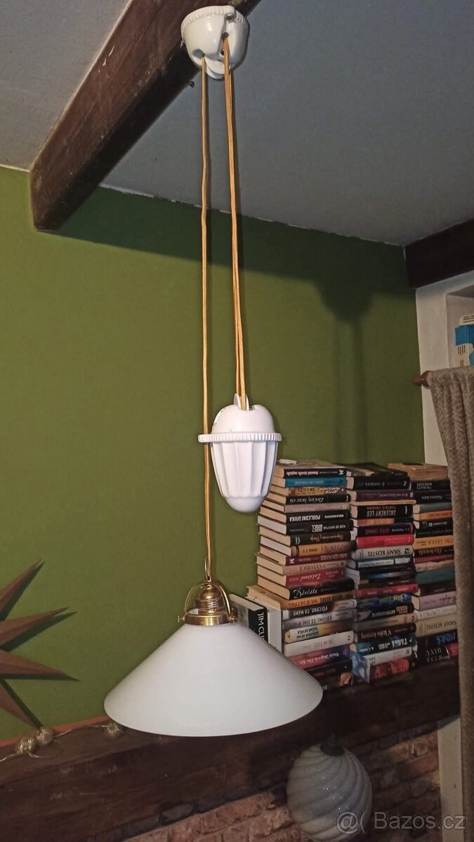 Starý stahovací lustr - 3