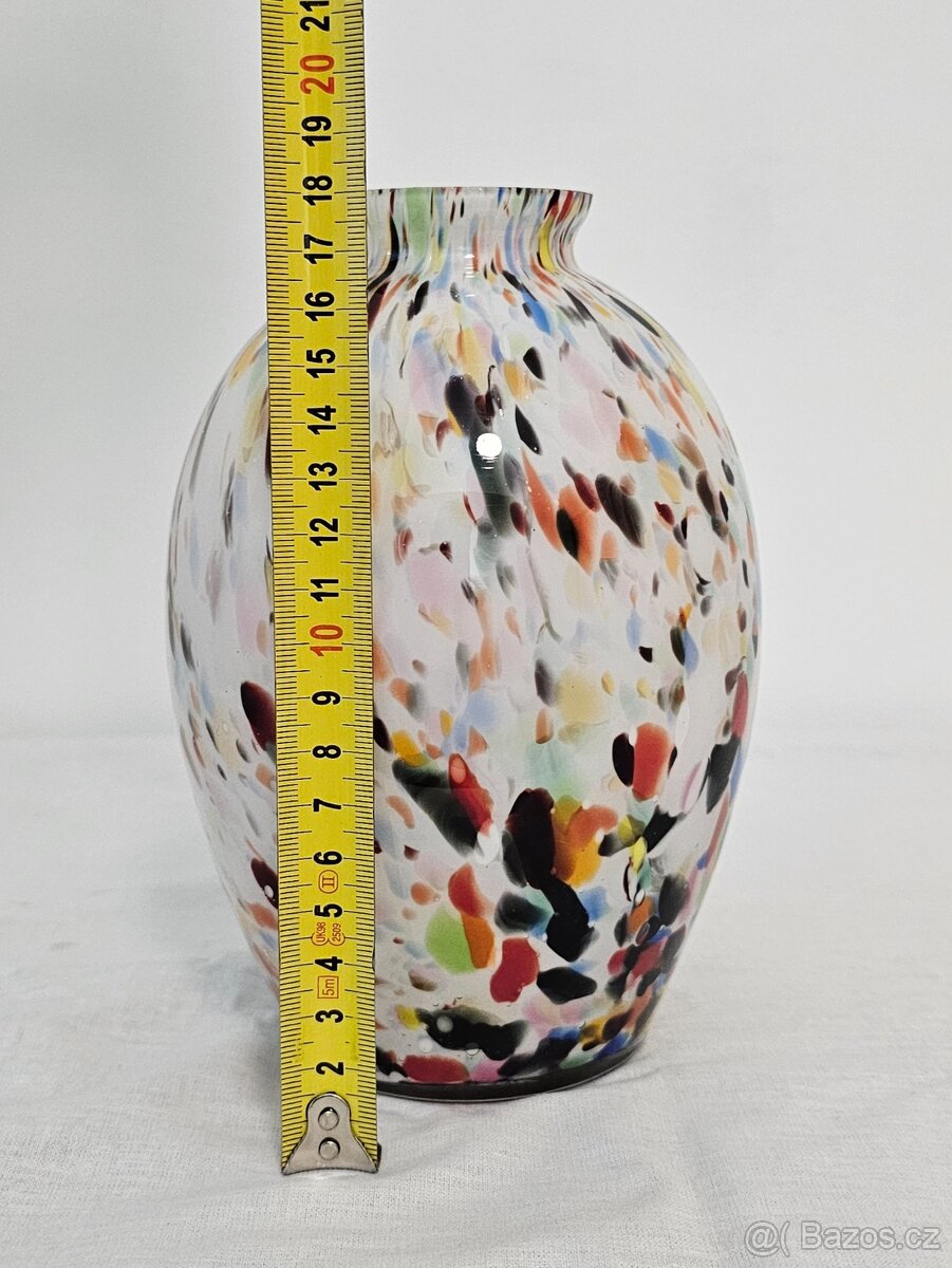 Váza brokátové sklo - 3