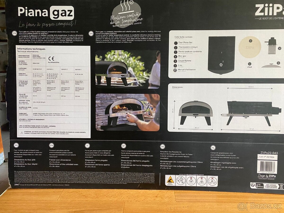 Plynová pec na pizzu - 3