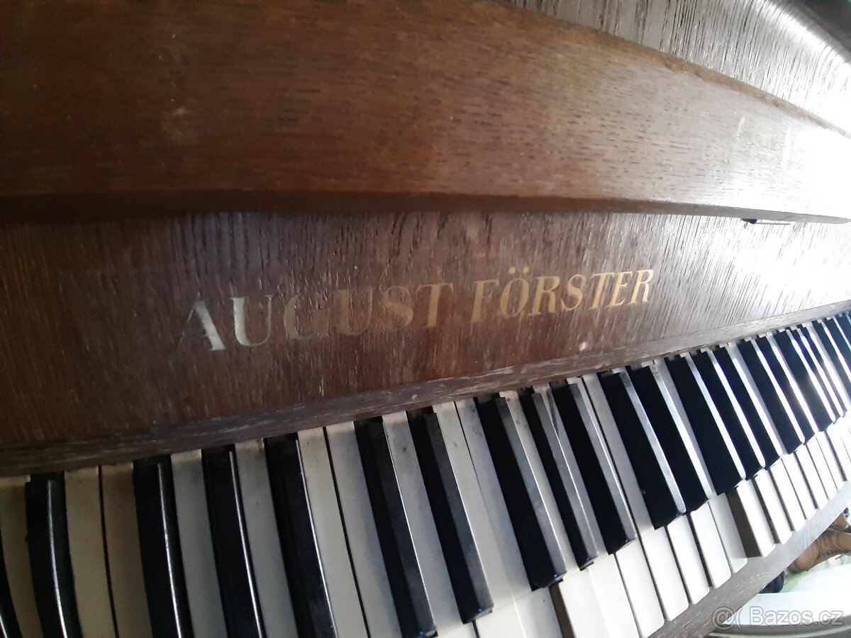 klavír, piáno August Förster - 3