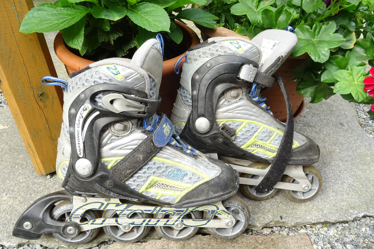 Kolečkové brusle - 3