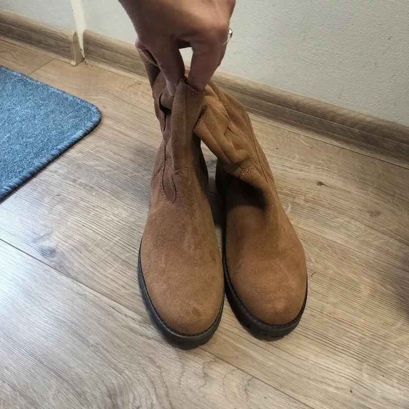 kožené kozačky VENTURINI vel.38 - 3