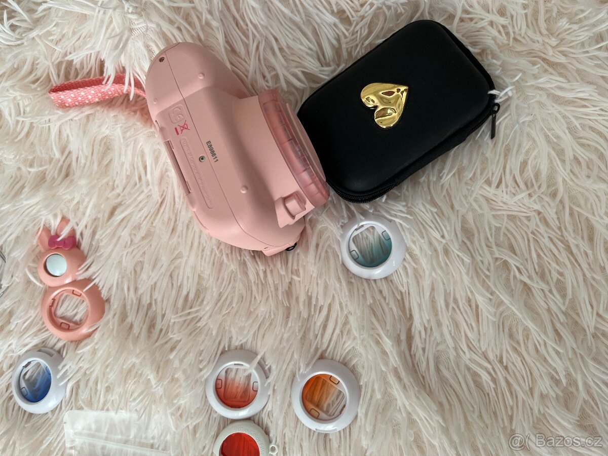 Instax Mini 9 Clear Pink + příslušenství - 3