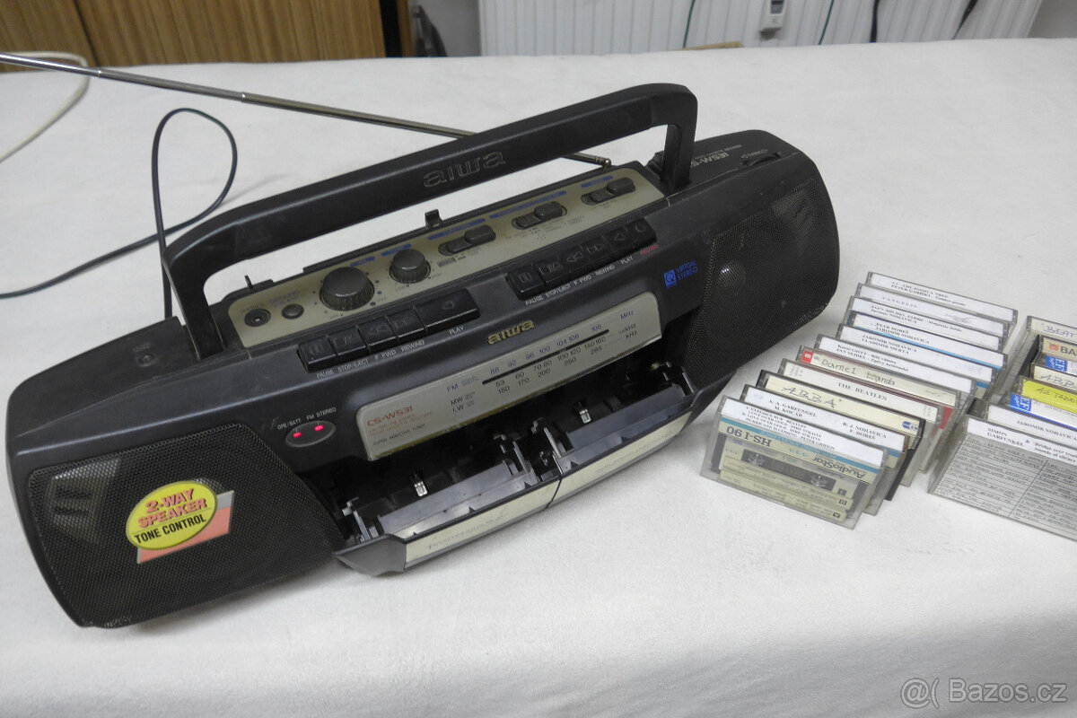 RadioMagnetofon AIWA AudioKazety 20ks - 3