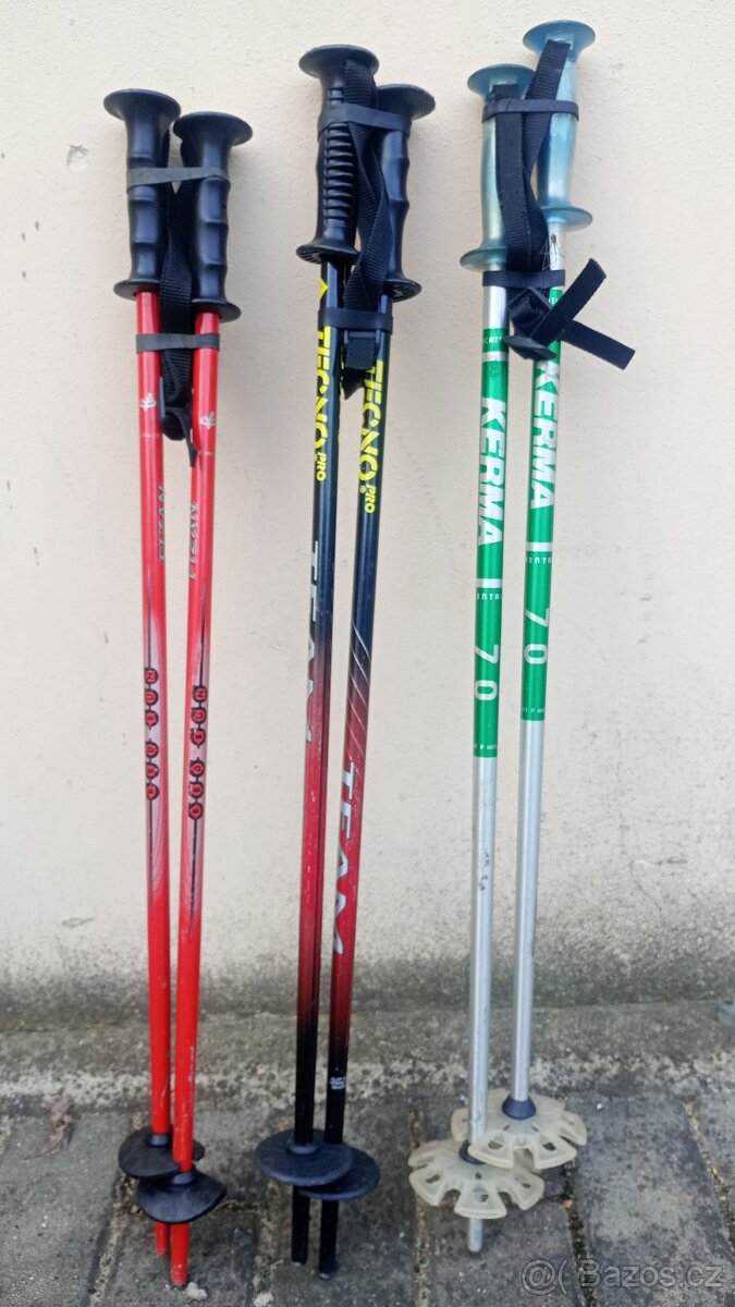 Dětské lyžařské hůlky 70cm - 3