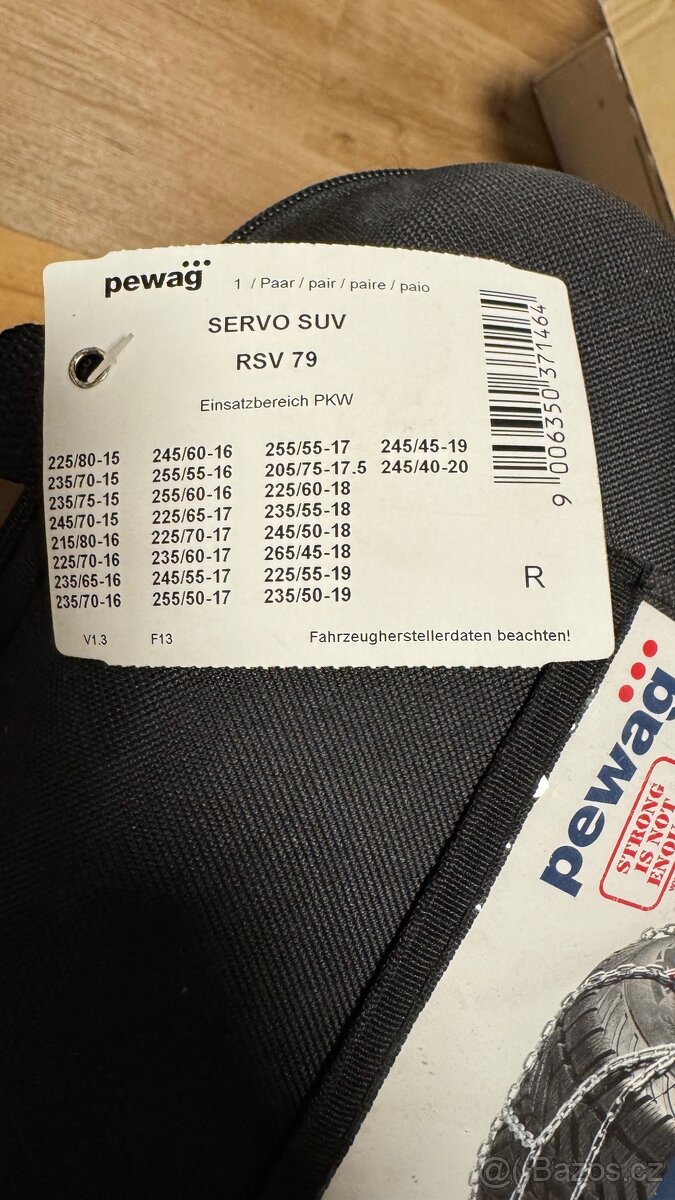 Pewag Servo SUV RSV 79 sněhové řetězy nepoužité - 3