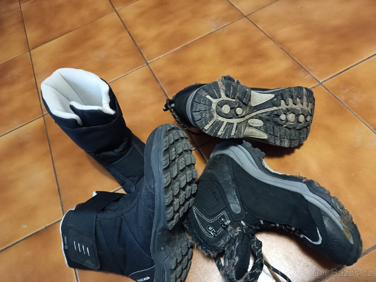 Zimní boty 38 Quechua a AlpinePro - 3