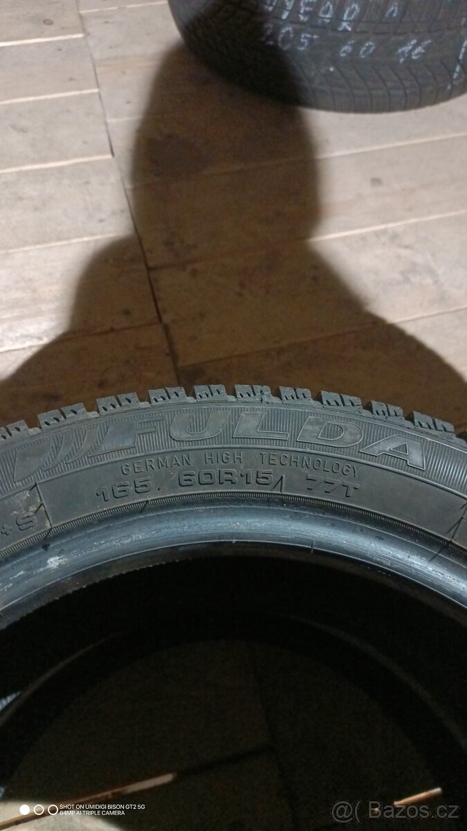 Zimní pneumatiky 165/60r15 - 3