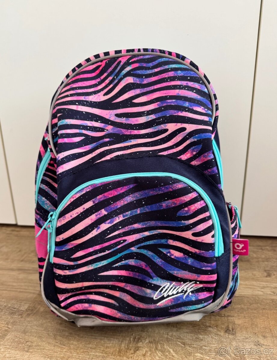 Školní batoh, aktovka Topgal, zebra Kimi - 3