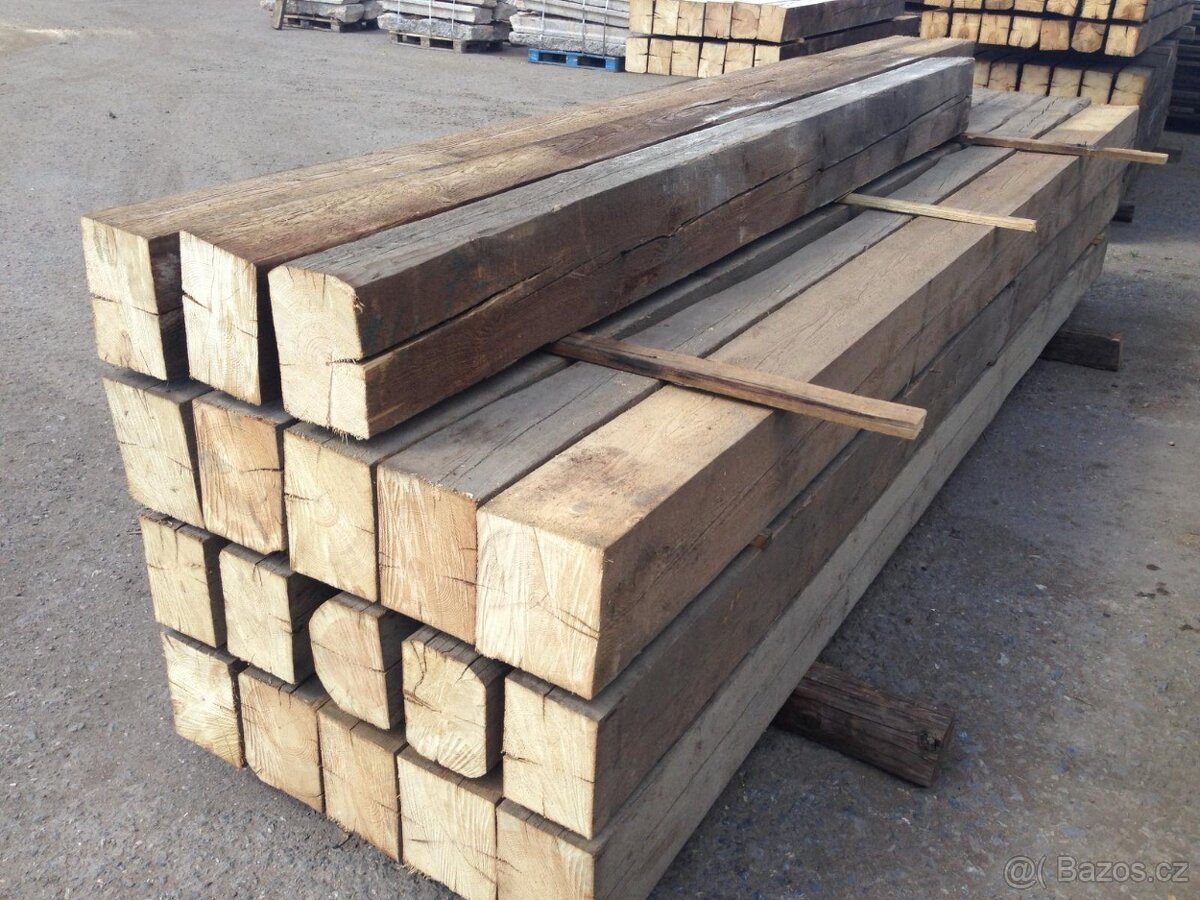 Trámy staré vyschlé - 3