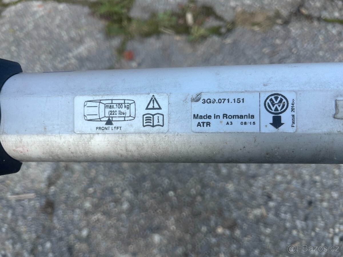 Střešní příčníky na Passat B8 - 3