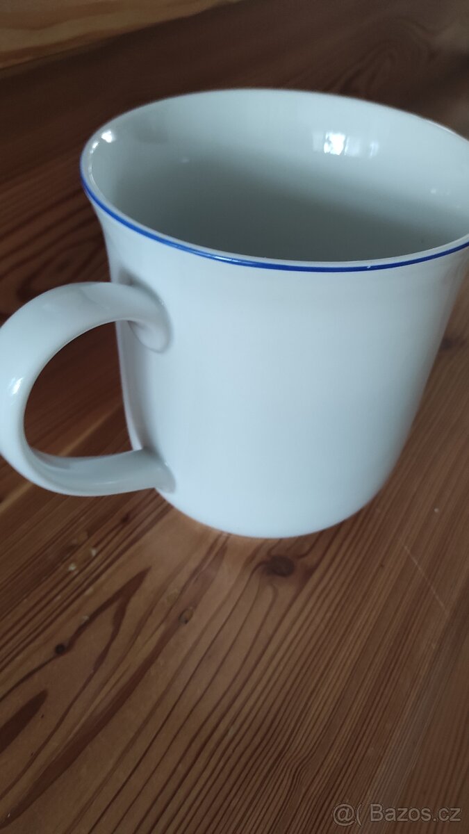 Velký hrnek vzor husy - 3